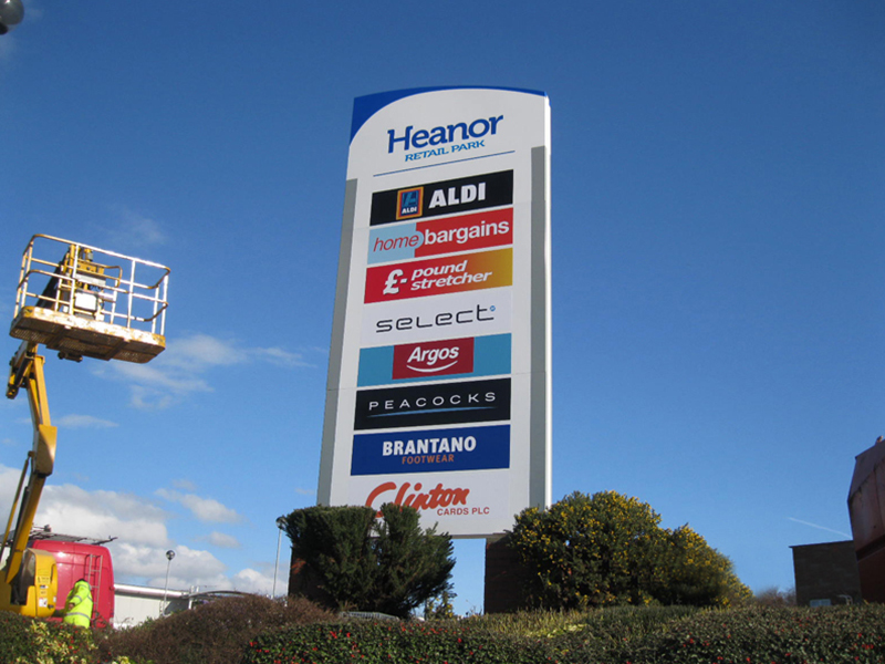 Heanor Retail Park | Derby - Sign Options